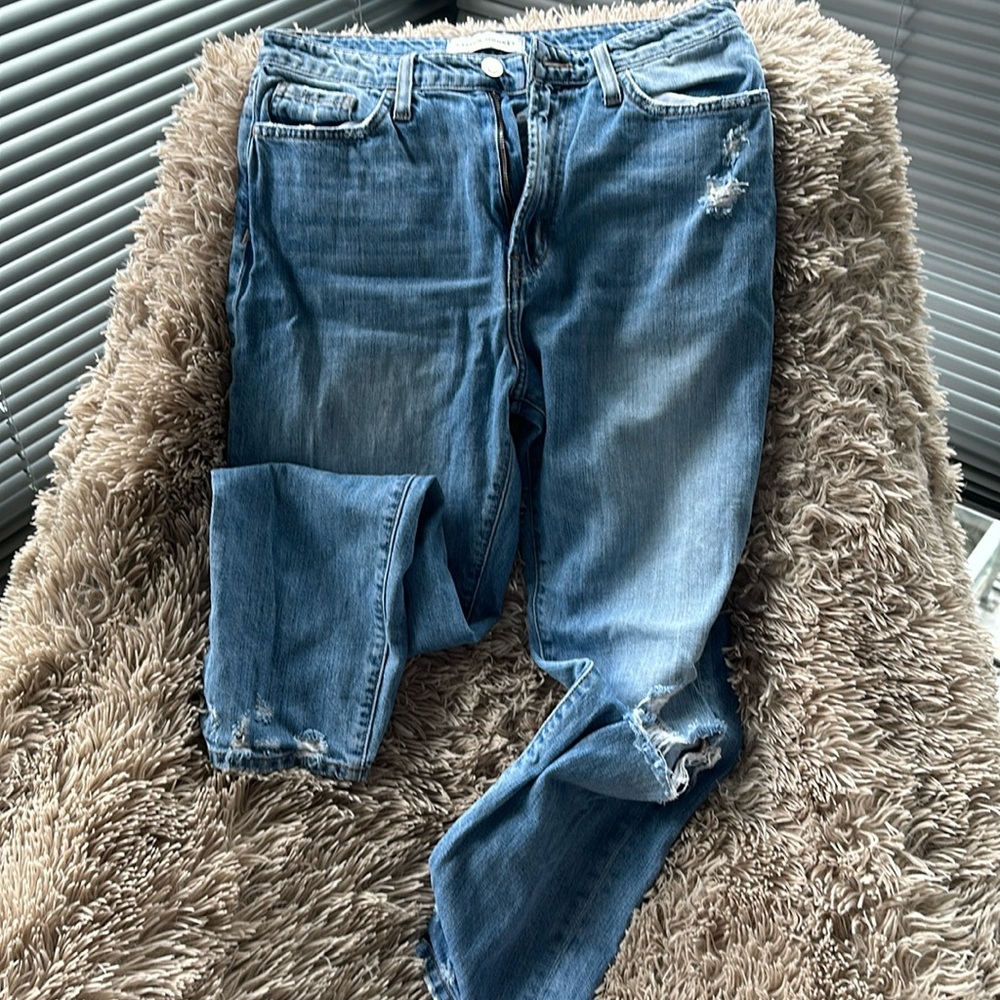 Flying money jeans